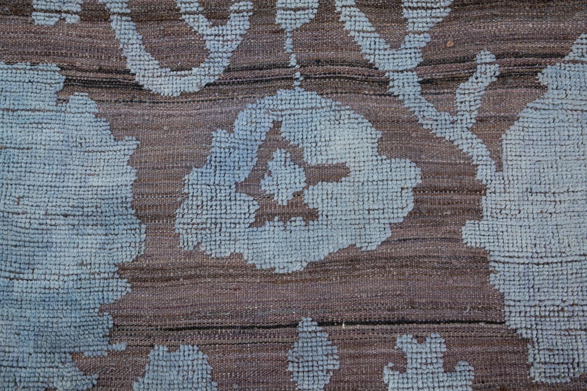 10' 3 x 14' 4 Hand Knotted Oushak Wool Rug