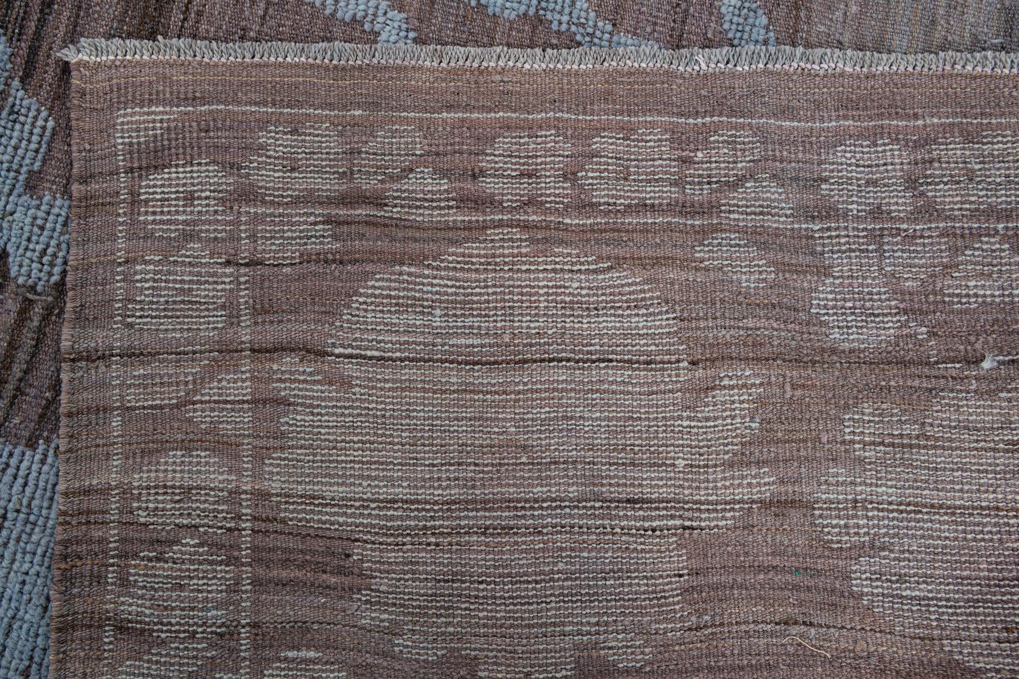 10' 3 x 14' 4 Hand Knotted Oushak Wool Rug