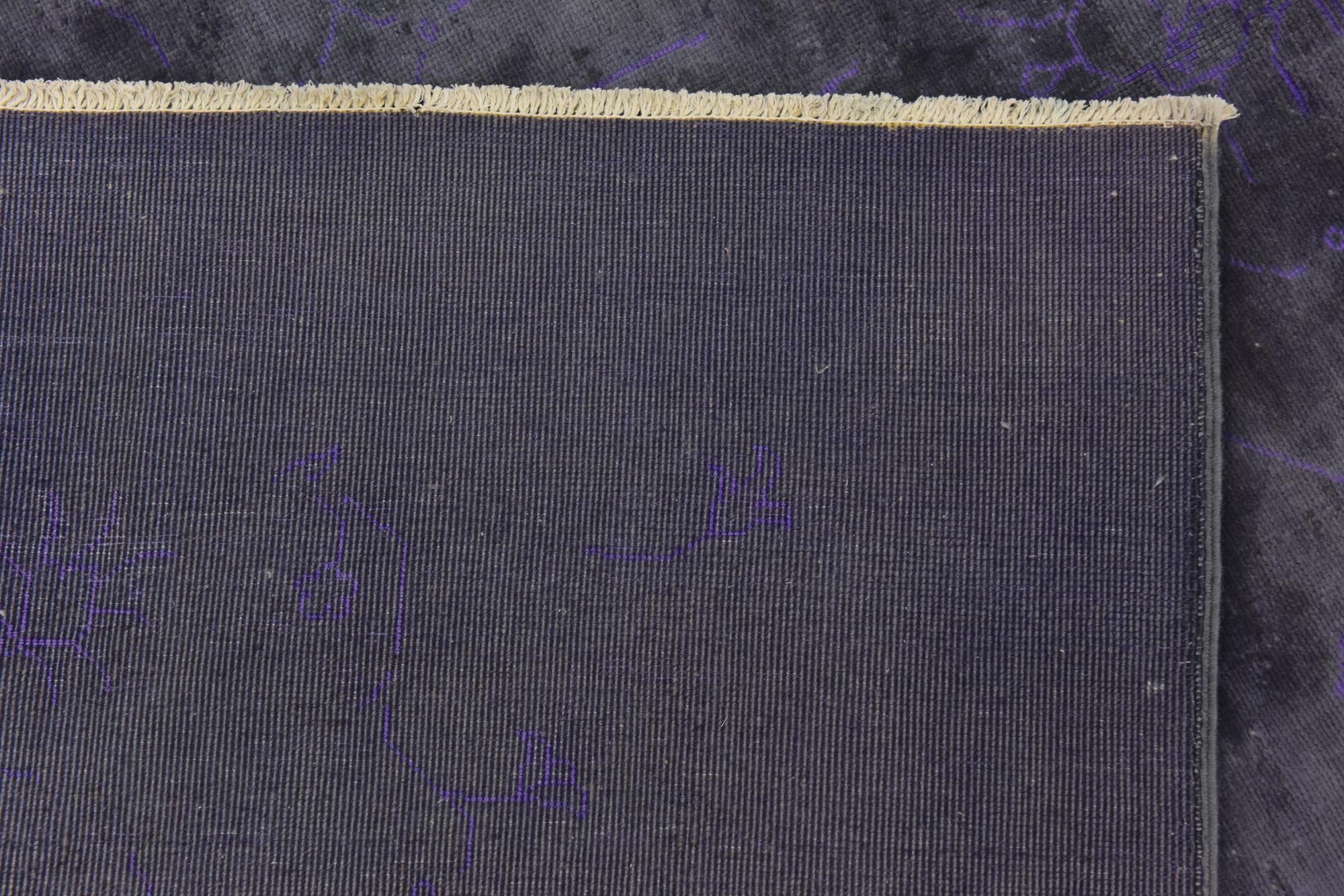 4' 10 x 6' 2 Hand Knotted Over-Dyed Ziegler Rug
