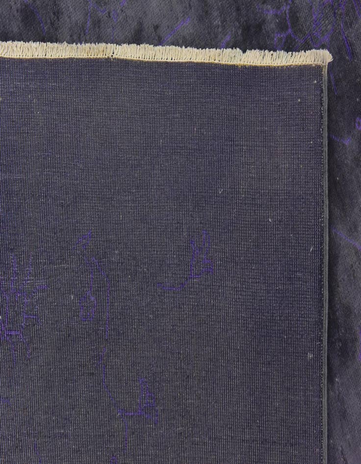 Detail image of 4' 10 x 6' 2  Hand Knotted Over-Dyed Ziegler Rug