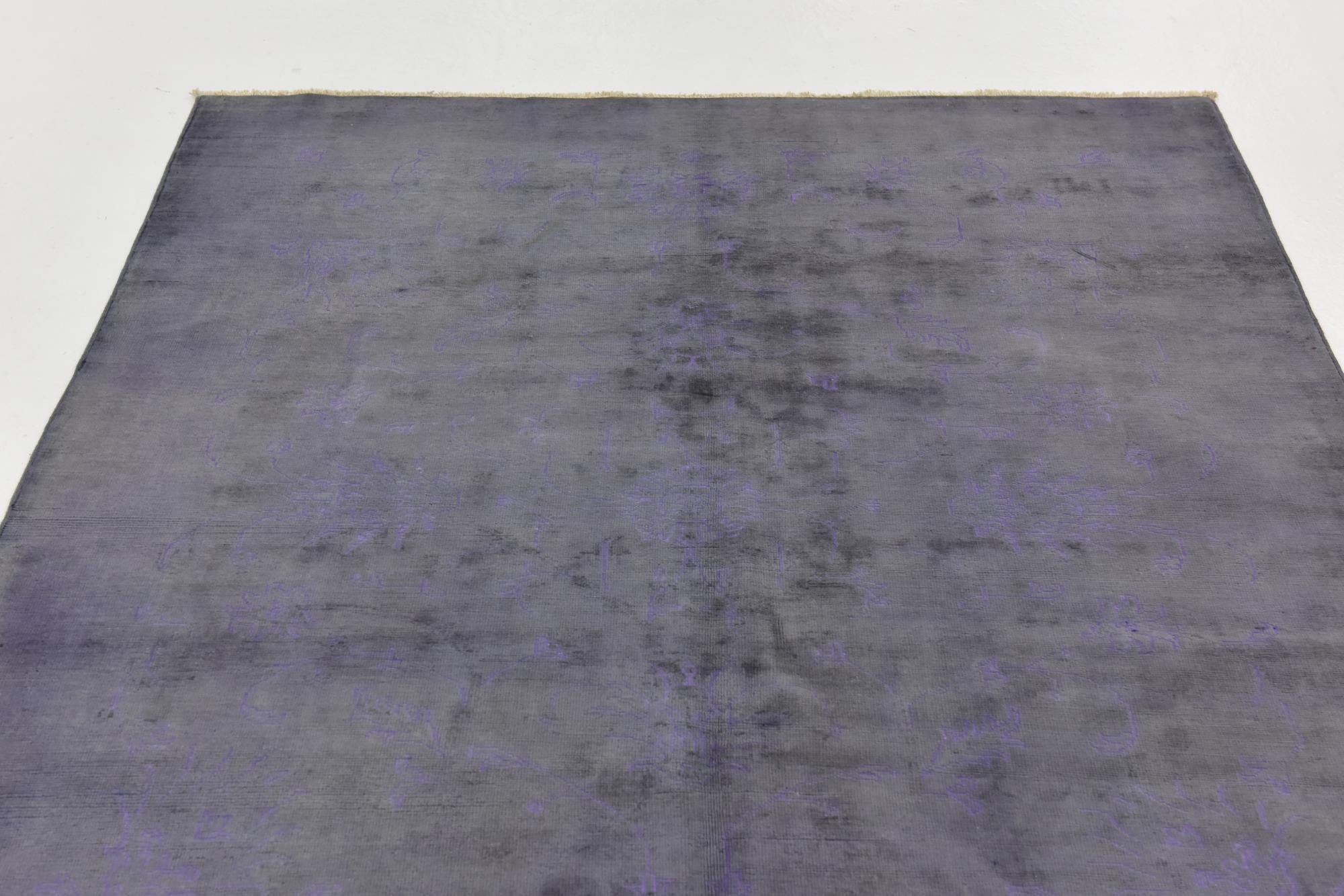 4' 10 x 6' 2 Hand Knotted Over-Dyed Ziegler Rug