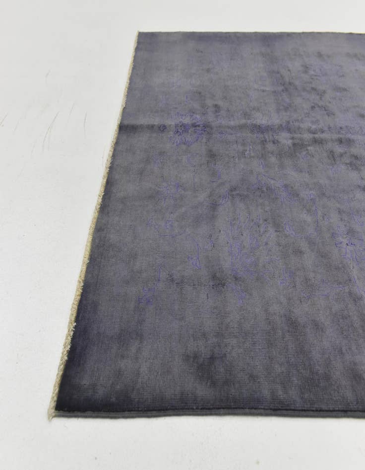 Detail image of 4' 10 x 6' 2  Hand Knotted Over-Dyed Ziegler Rug