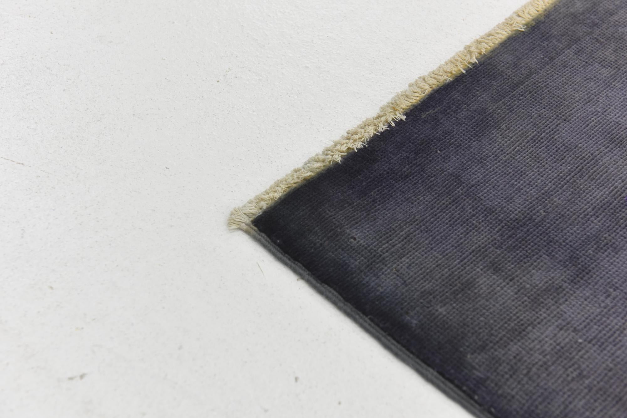 4' 10 x 6' 2 Hand Knotted Over-Dyed Ziegler Rug