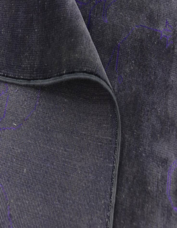 Detail image of 4' 10 x 6' 2  Hand Knotted Over-Dyed Ziegler Rug