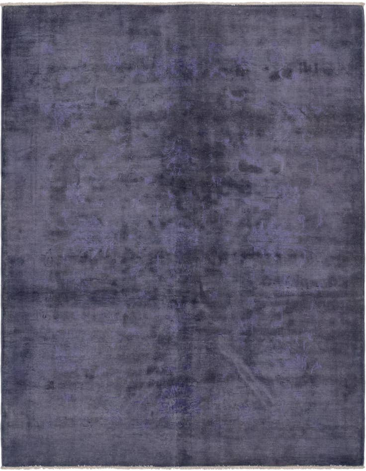 Detail image of 4' 10 x 6' 2 Hand Knotted Over-Dyed Ziegler Rug