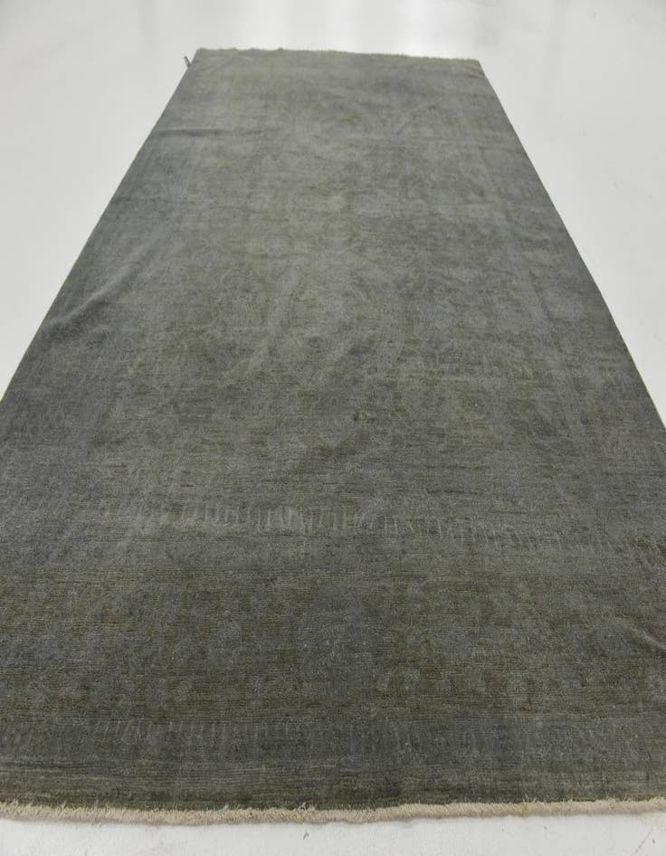 Detail image of 6' x 8' 10 Hand Knotted Over-Dyed Ziegler Rug