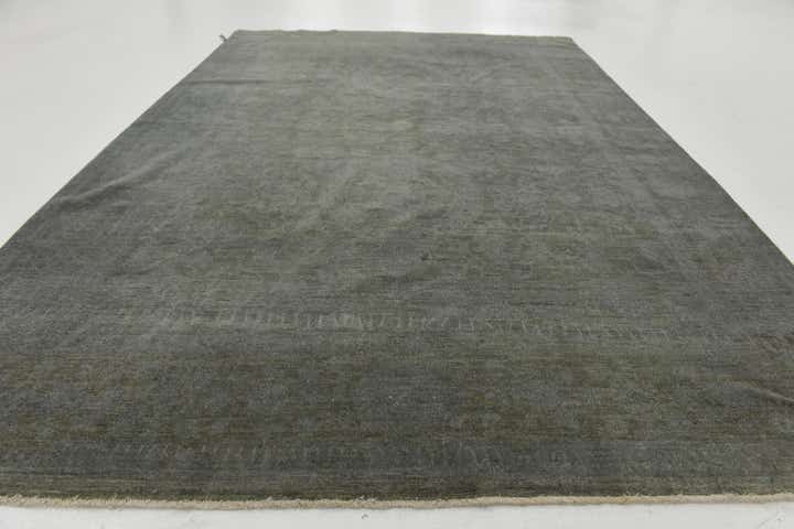6' x 8' 10 Hand Knotted Over-Dyed Ziegler Rug