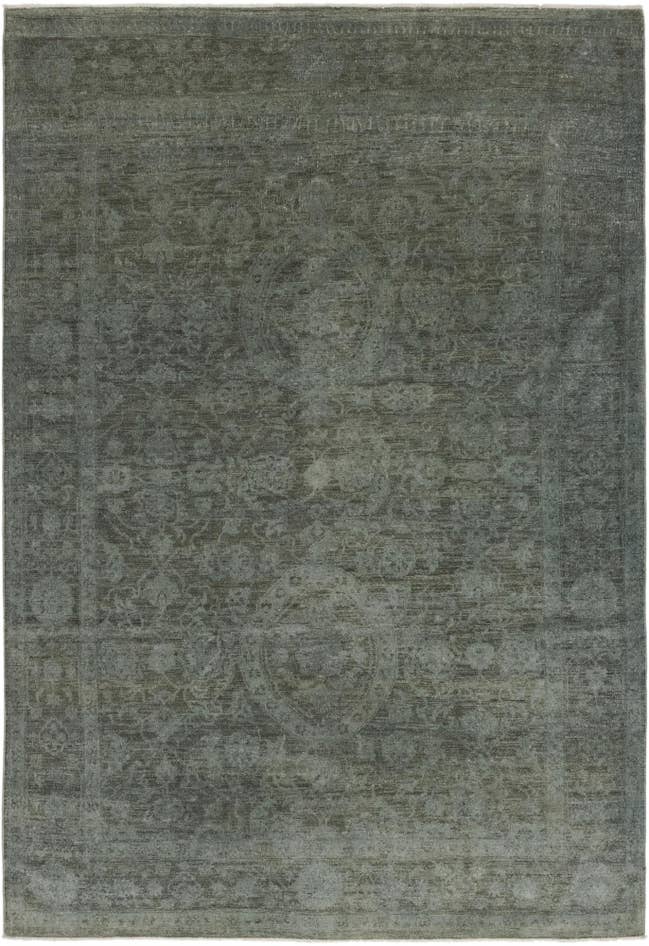 Detail image of 6' x 8' 10 Hand Knotted Over-Dyed Ziegler Rug
