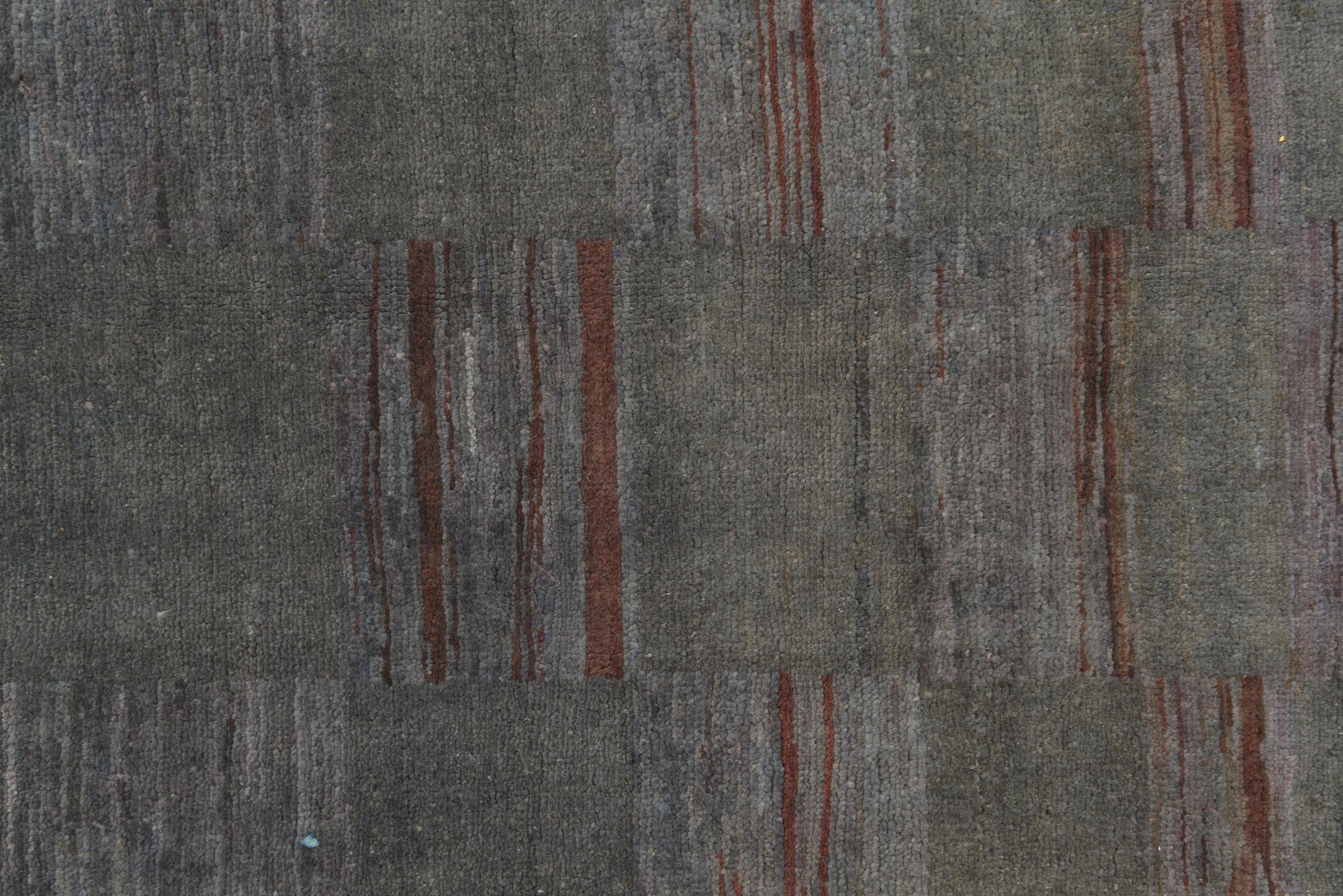 5' 6 x 7' 6 Hand Knotted Over-Dyed Ziegler Rug
