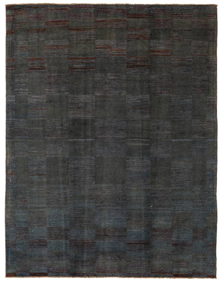 Detail image of 5' 6 x 7' 6 Hand Knotted Over-Dyed Ziegler Rug