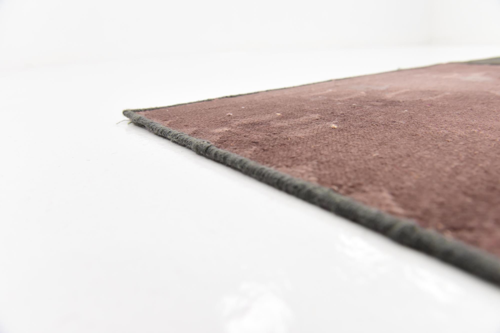 7' 3 x 10' Hand Woven Patchwork Wool Rug