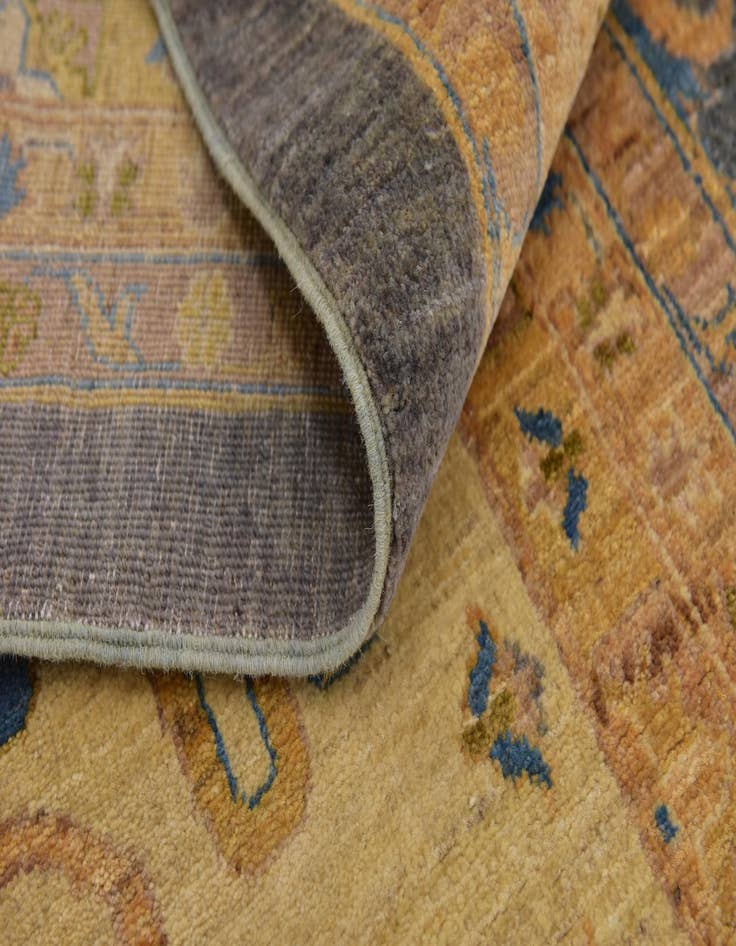 Detail image of 16' 7 x 22' 3  Hand Knotted Peshawar Ziegler Oriental Rug
