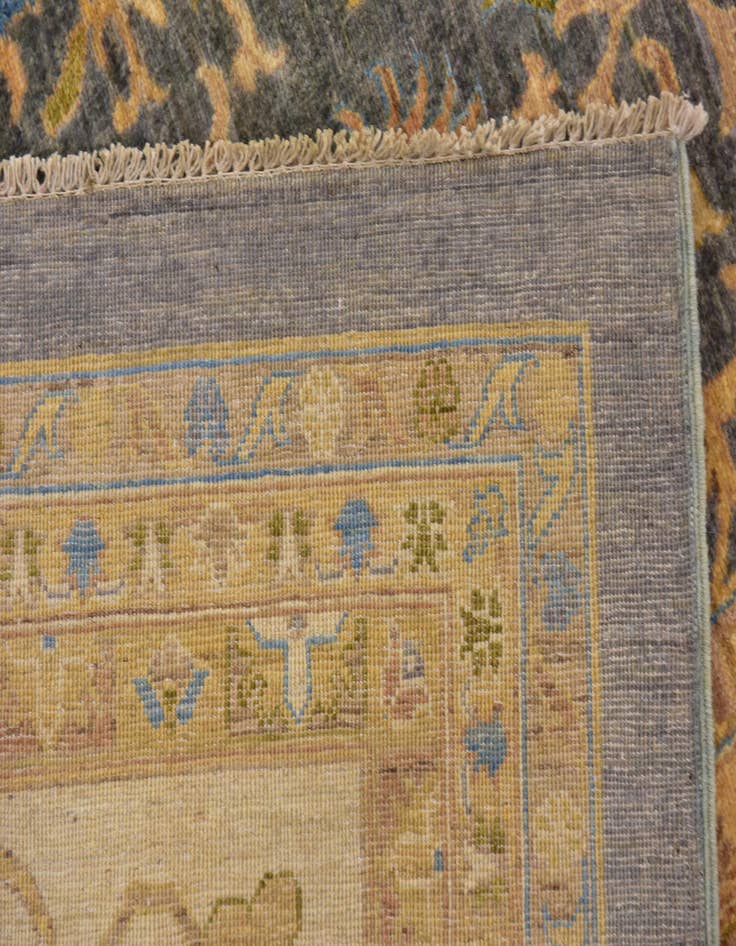 Detail image of 16' 7 x 22' 3  Hand Knotted Peshawar Ziegler Oriental Rug