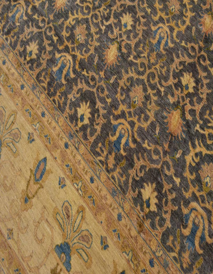 Detail image of 16' 7 x 22' 3  Hand Knotted Peshawar Ziegler Oriental Rug