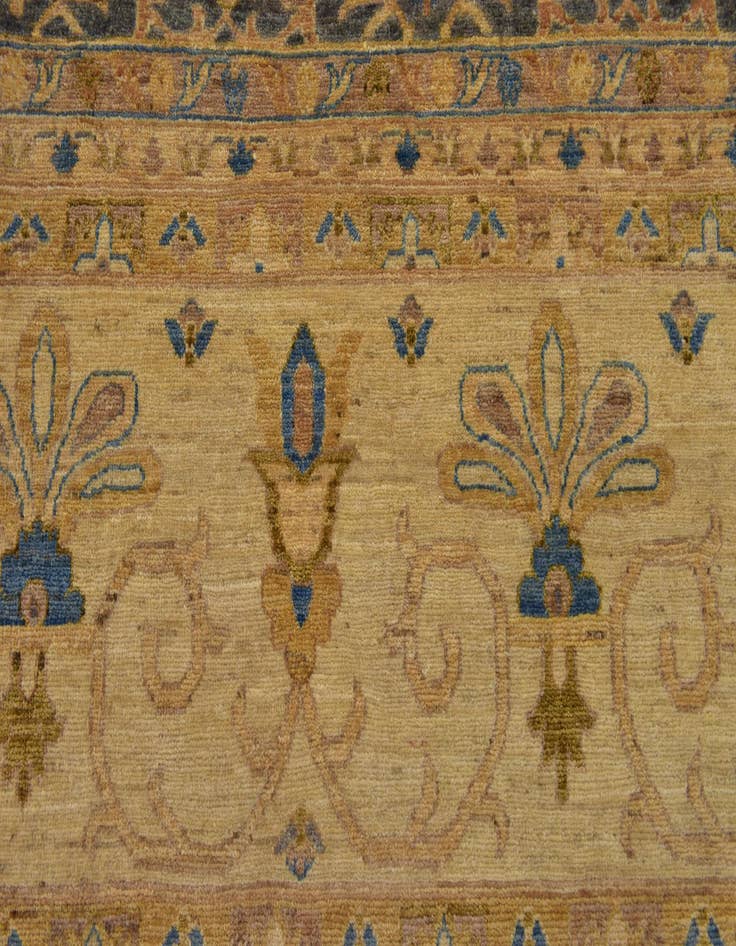 Detail image of 16' 7 x 22' 3  Hand Knotted Peshawar Ziegler Oriental Rug
