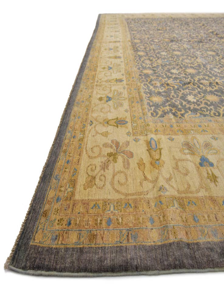 Detail image of 16' 7 x 22' 3  Hand Knotted Peshawar Ziegler Oriental Rug