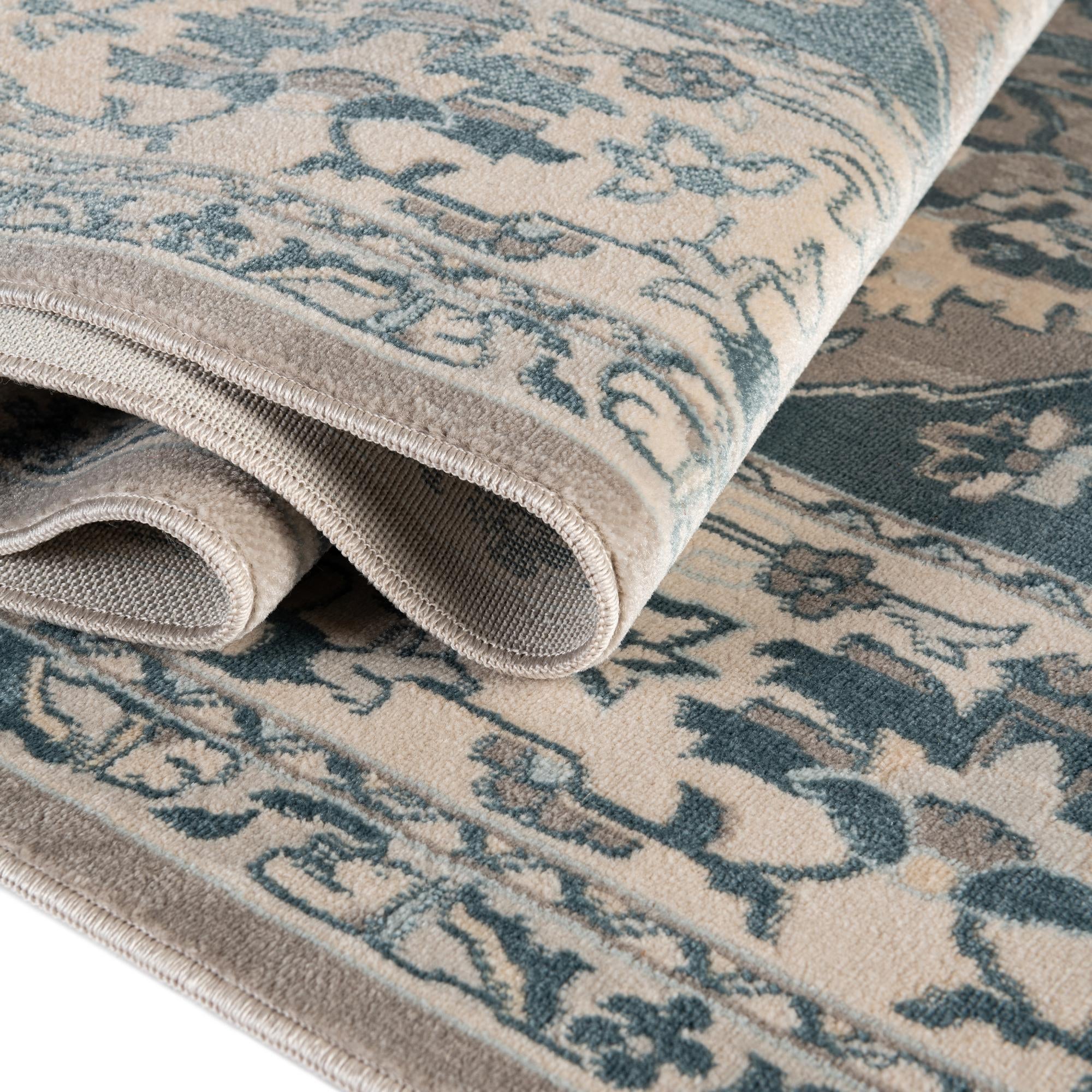 Dark Gray 275cm x 370cm Restoration Rug Rugs UK