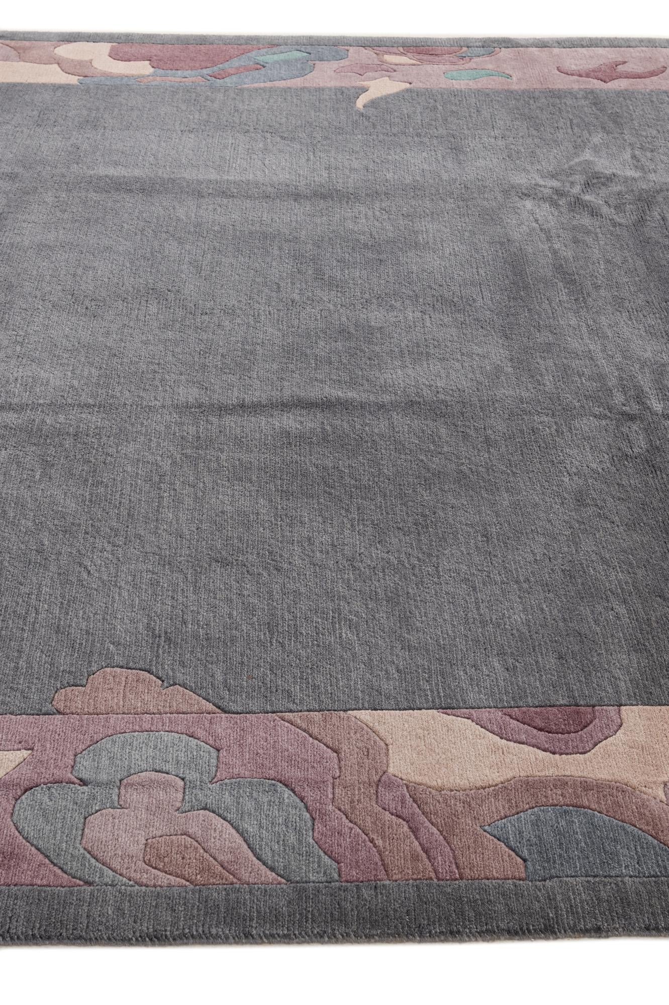 8' 2 x 11' 3 Hand Knotted Tibet Wool Rug