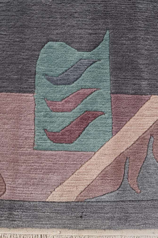 8' 2 x 11' 3 Hand Knotted Tibet Wool Rug