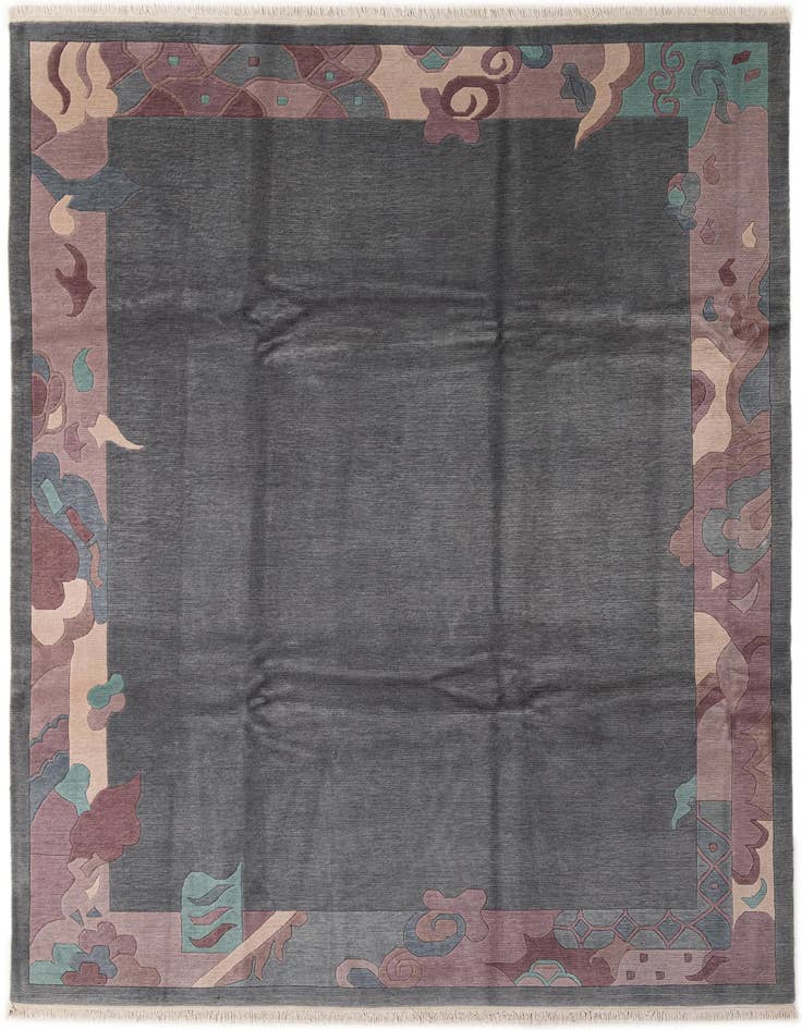 Detail image of 8' 2 x 11' 3 Hand Knotted Tibet Wool Rug