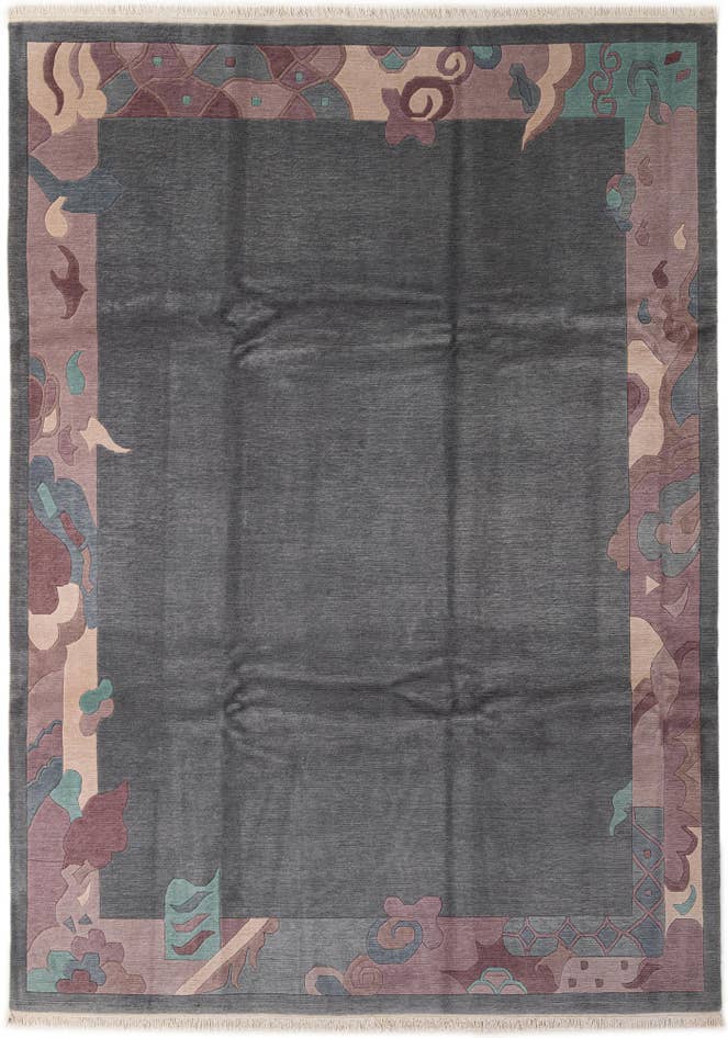 Detail image of 8' 2 x 11' 3 Hand Knotted Tibet Wool Rug