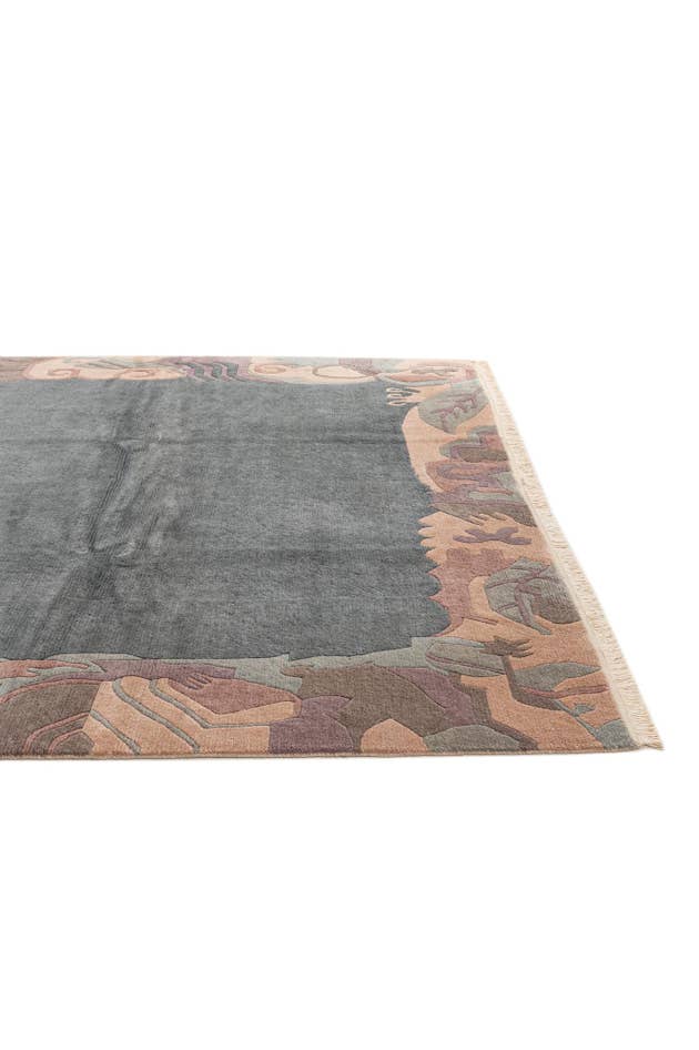 Detail image of 8' 3 x 11' 4 Hand Knotted Tibet Wool Rug