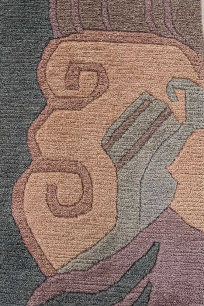 8' 3 x 11' 4 Hand Knotted Tibet Wool Rug