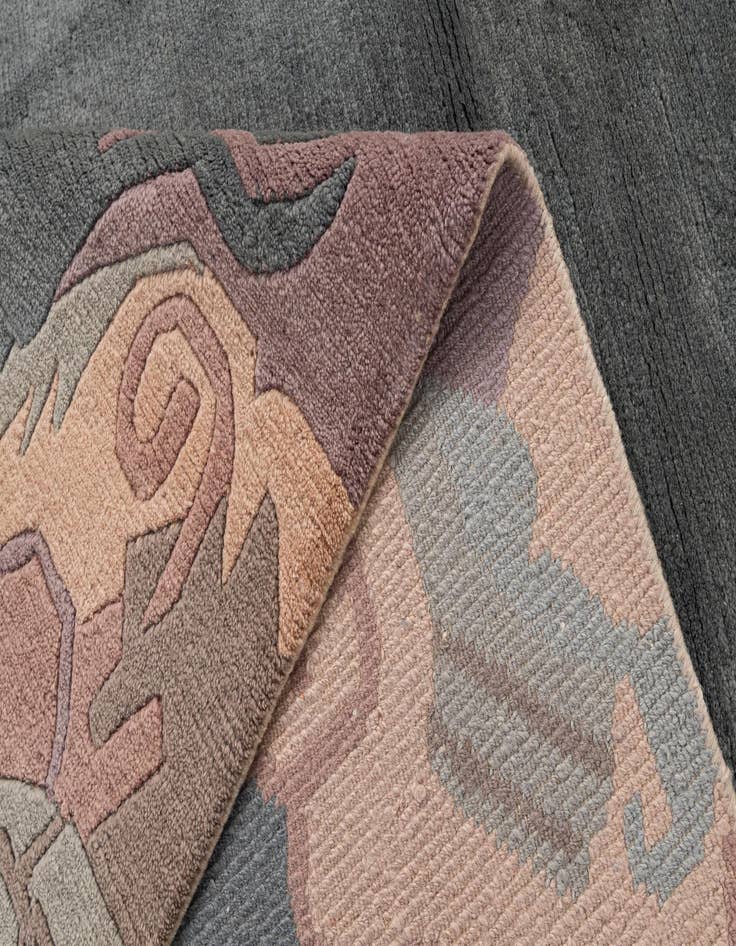 Detail image of 8' 3 x 11' 4  Hand Knotted Tibet Wool Rug