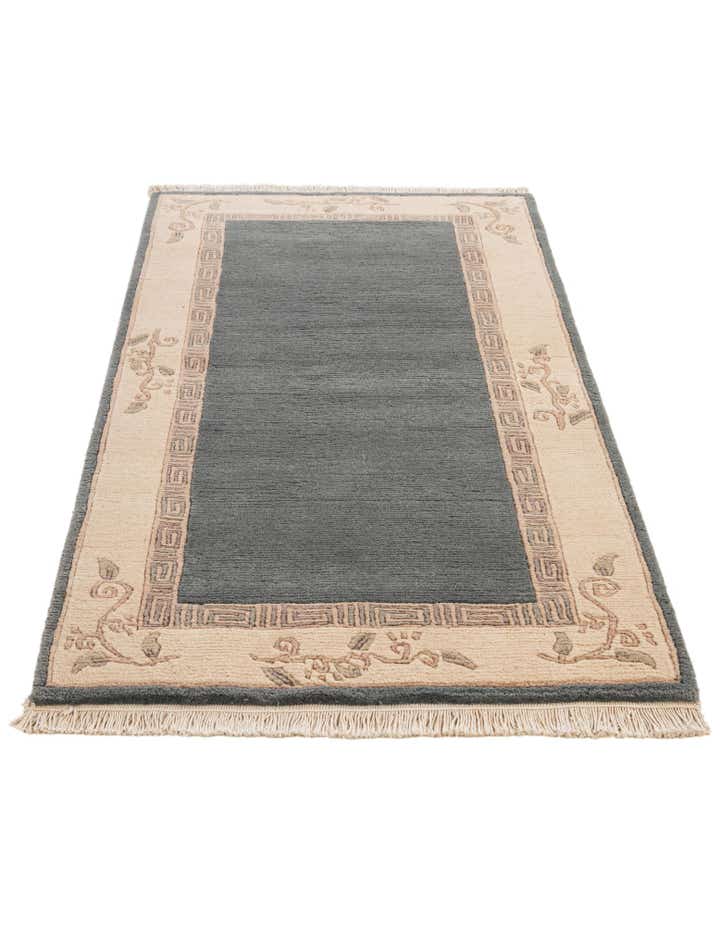 75cm x 140cm anudado a mano Tibet Alfombra Lana