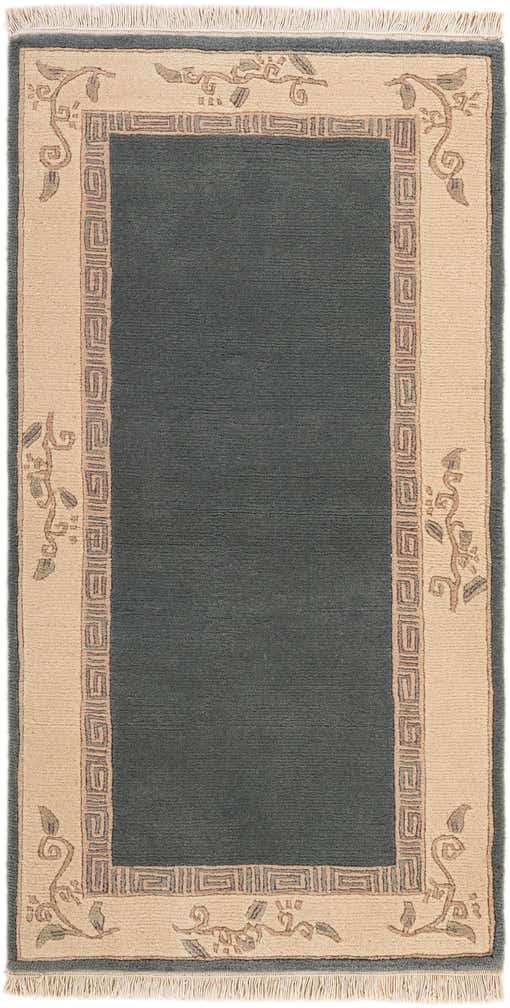 75cm x 140cm anudado a mano Tibet Alfombra Lana