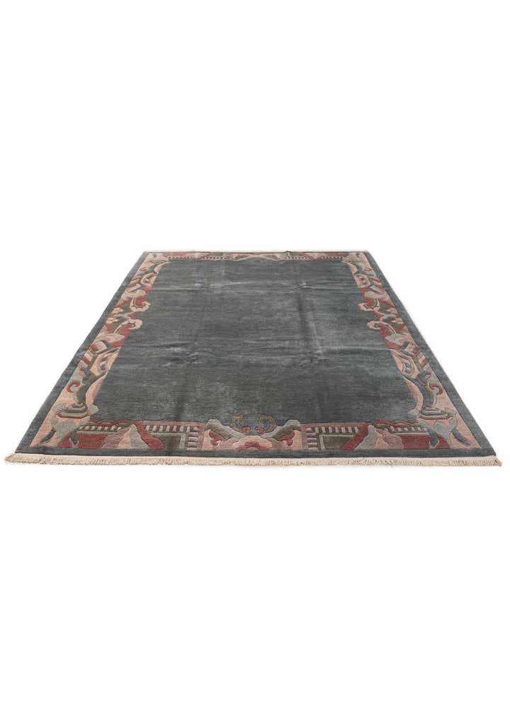 8' 2 x 11' 3 Hand Knotted Tibet Wool Rug