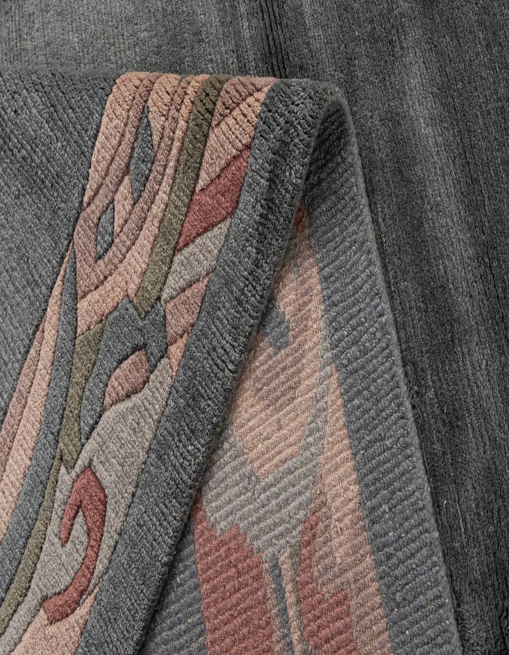 Detail image of 8' 2 x 11' 3  Hand Knotted Tibet Wool Rug