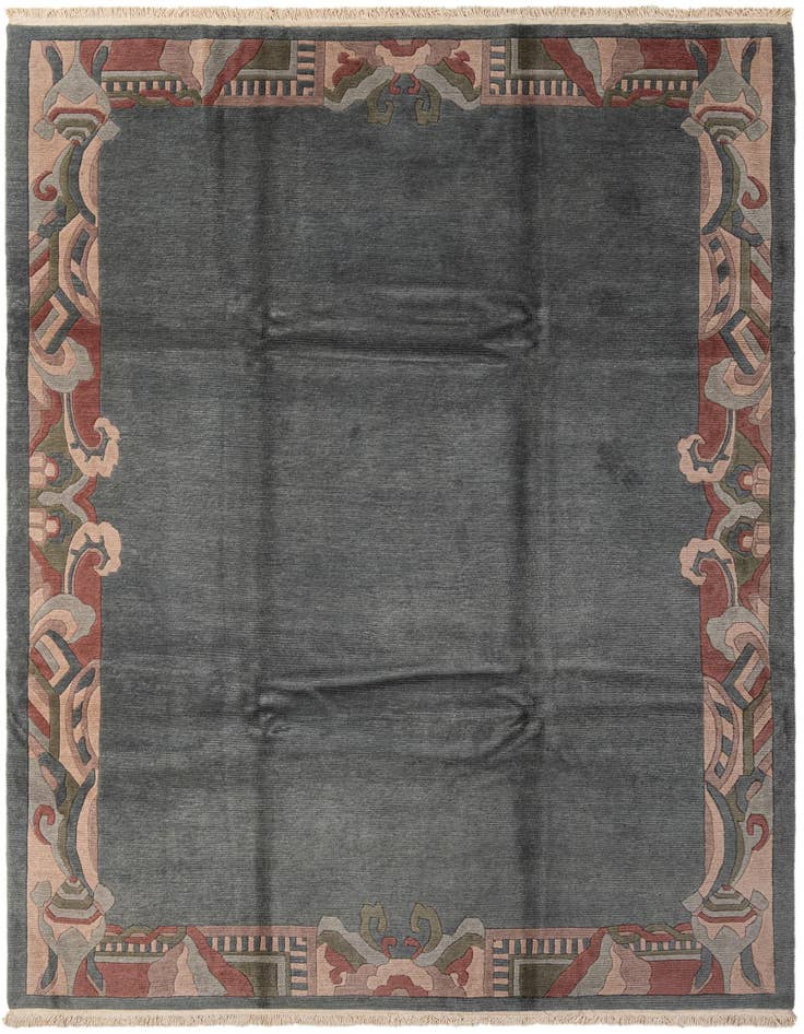 Detail image of 8' 2 x 11' 3 Hand Knotted Tibet Wool Rug