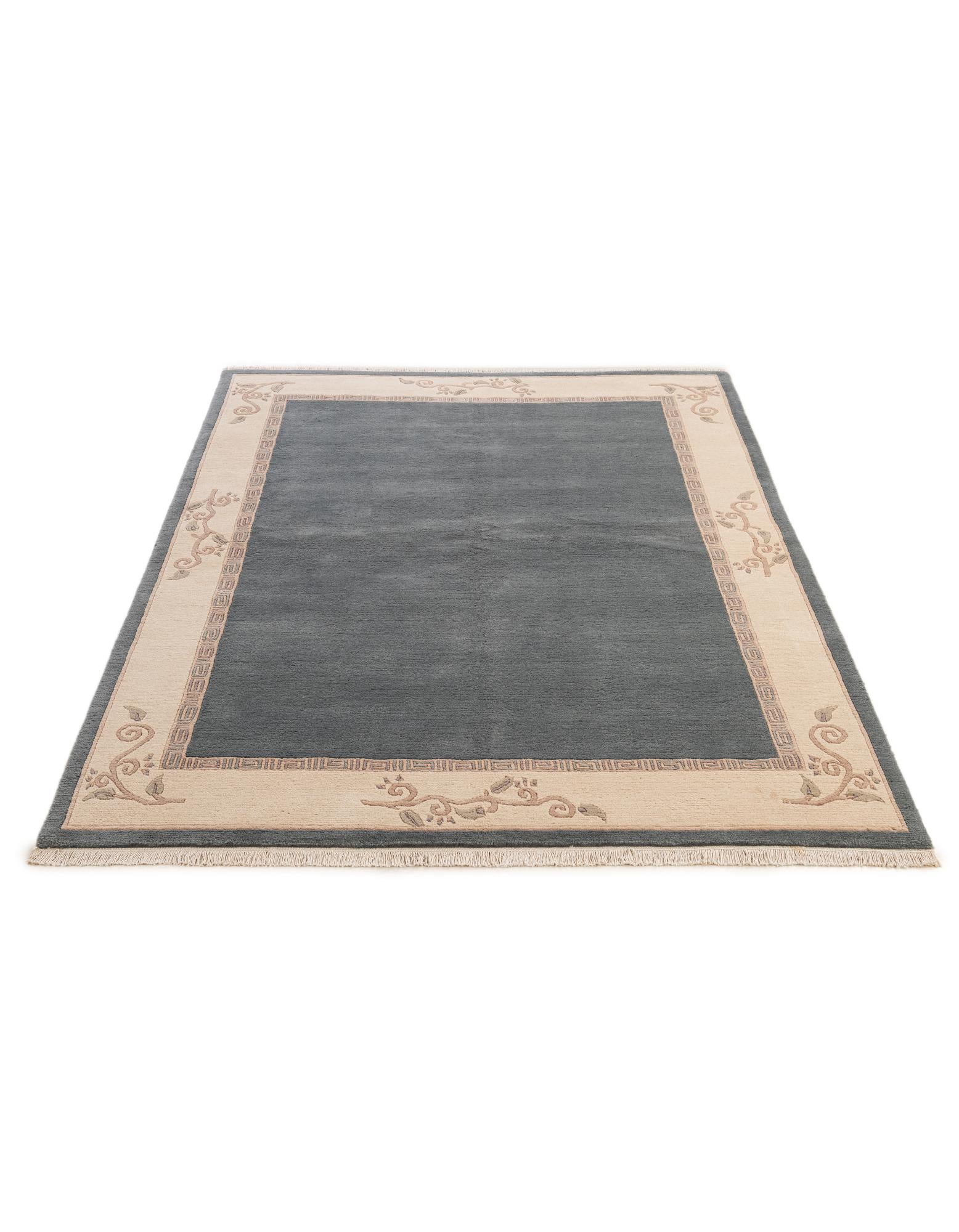 5' 7 x 7' 10 Hand Knotted Tibet Wool Rug