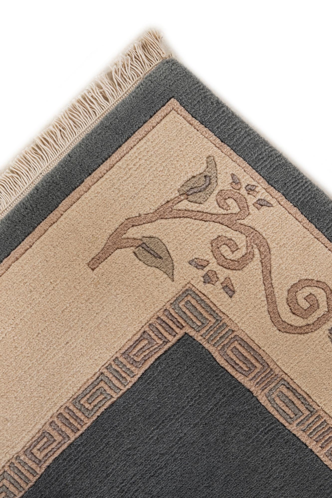 5' 7 x 7' 10 Hand Knotted Tibet Wool Rug