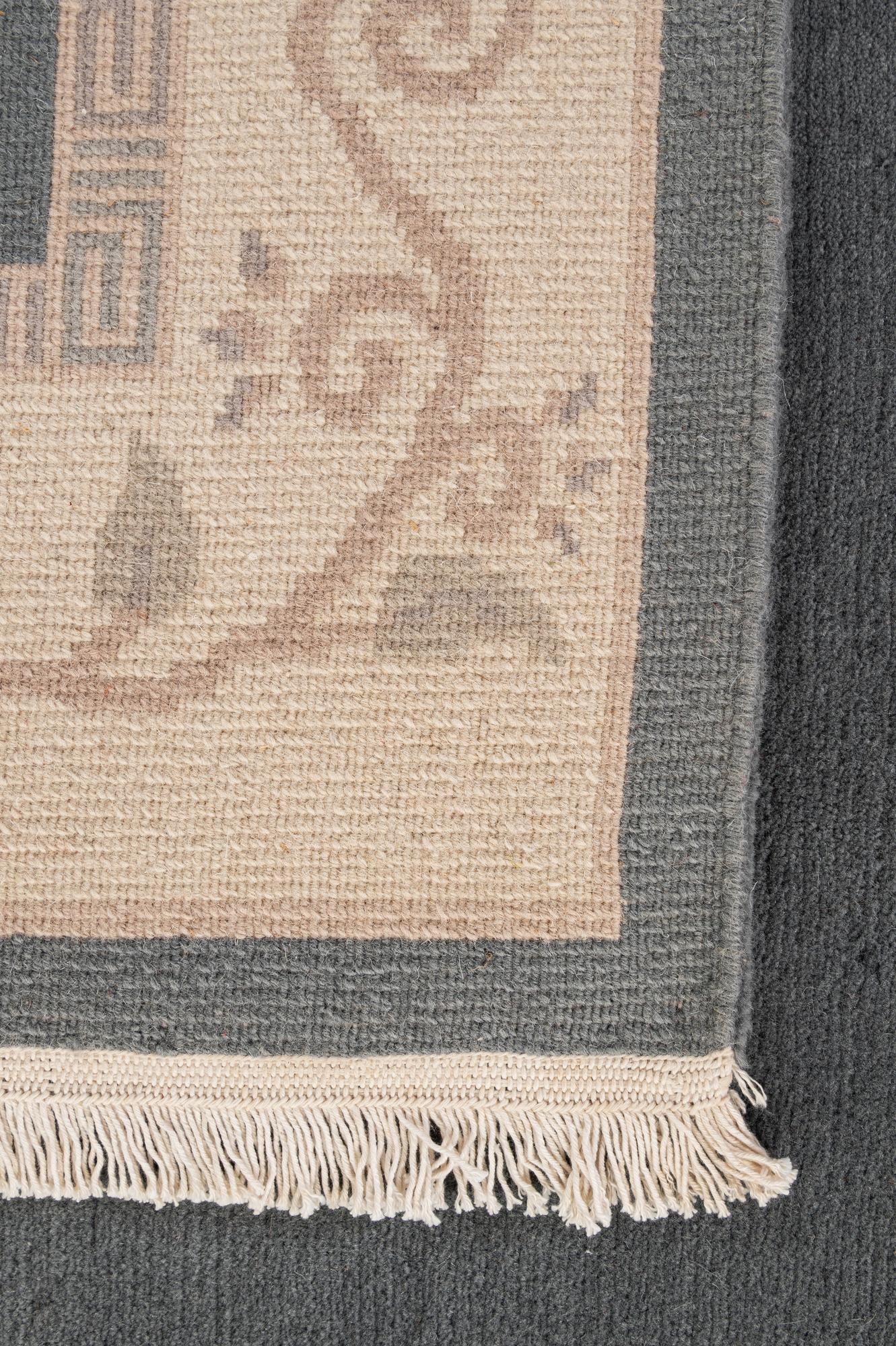 5' 7 x 7' 10 Hand Knotted Tibet Wool Rug