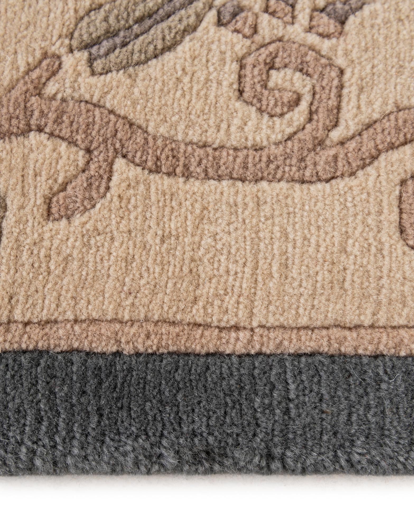 5' 7 x 7' 10 Hand Knotted Tibet Wool Rug