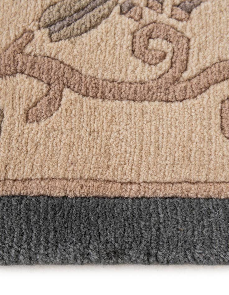 Detail image of 5' 7 x 7' 10  Hand Knotted Tibet Wool Rug