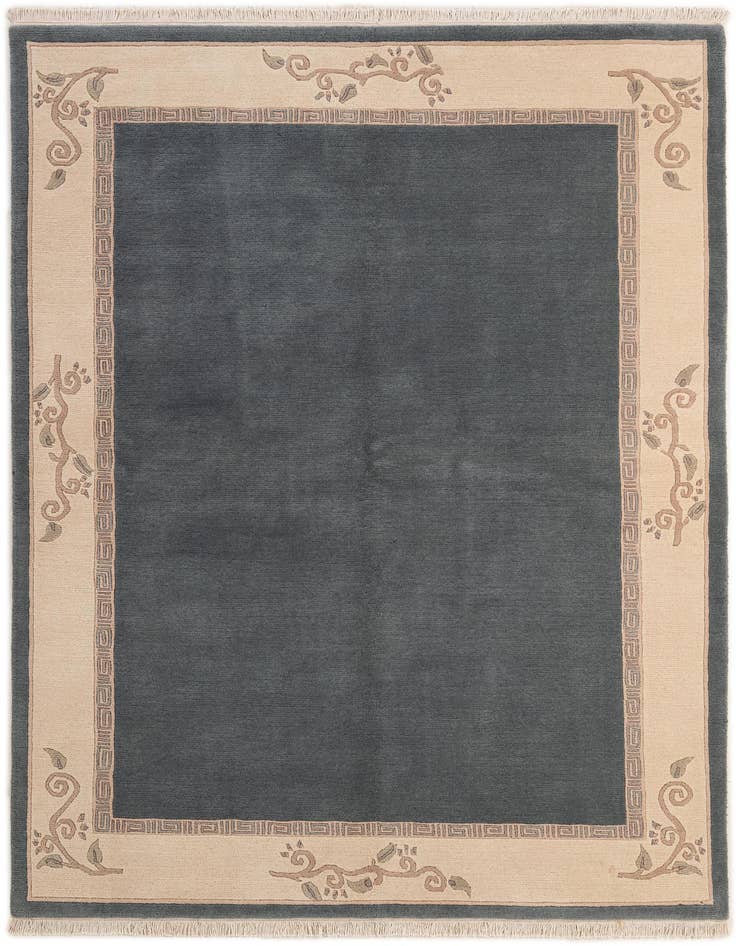 Detail image of 5' 7 x 7' 10 Hand Knotted Tibet Wool Rug