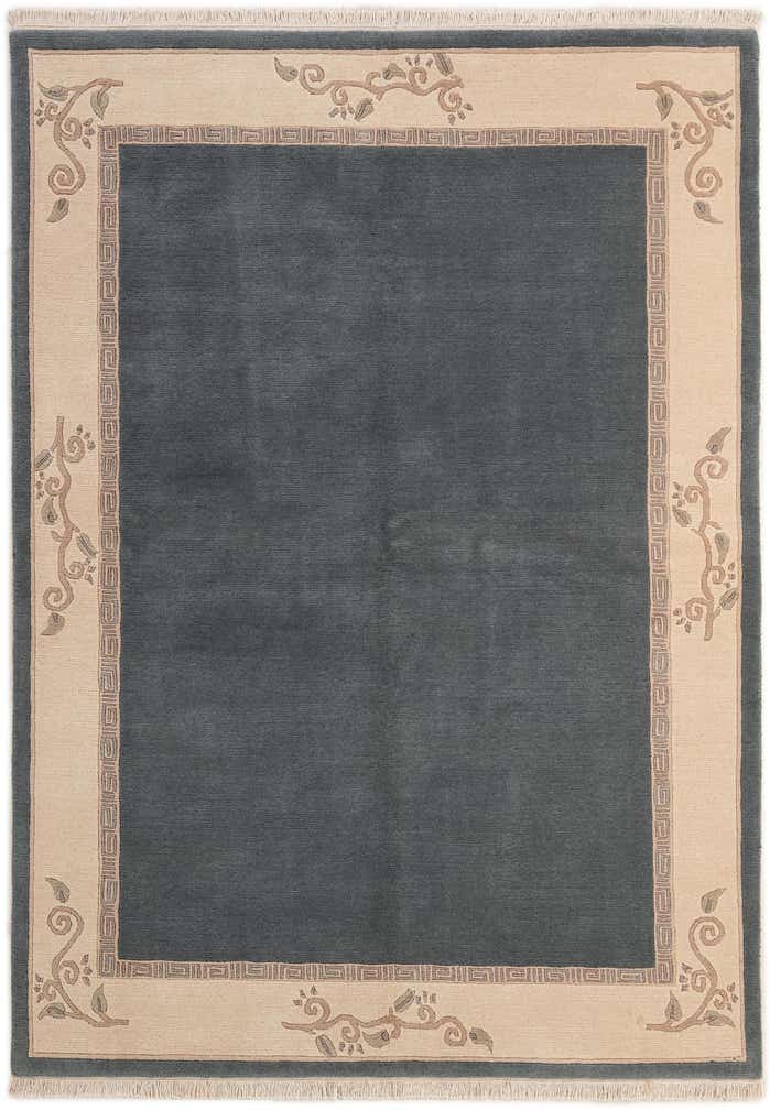5' 7 x 7' 10 Hand Knotted Tibet Wool Rug