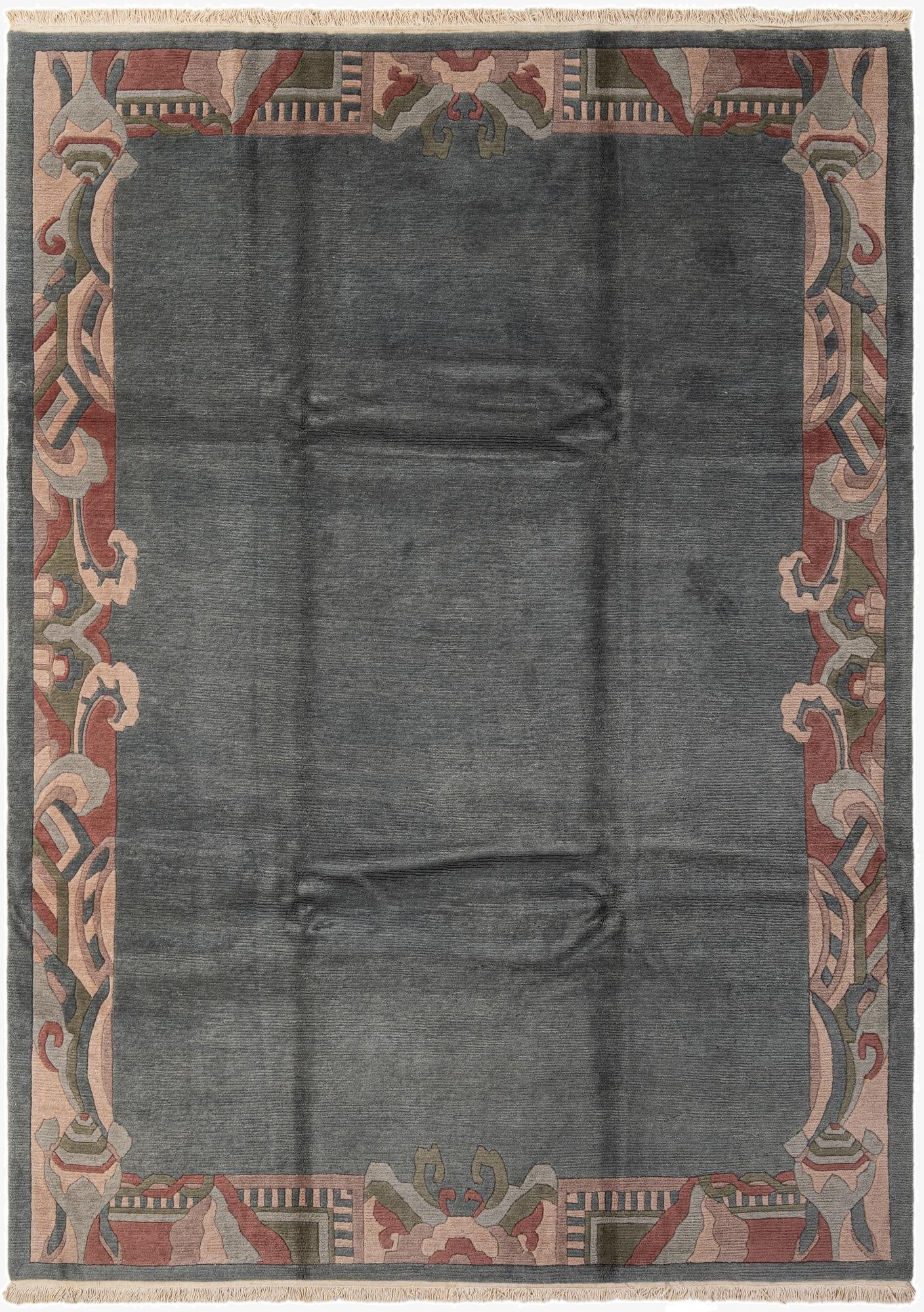 8' 2 x 11' 3  Hand Knotted Tibet Wool Rug