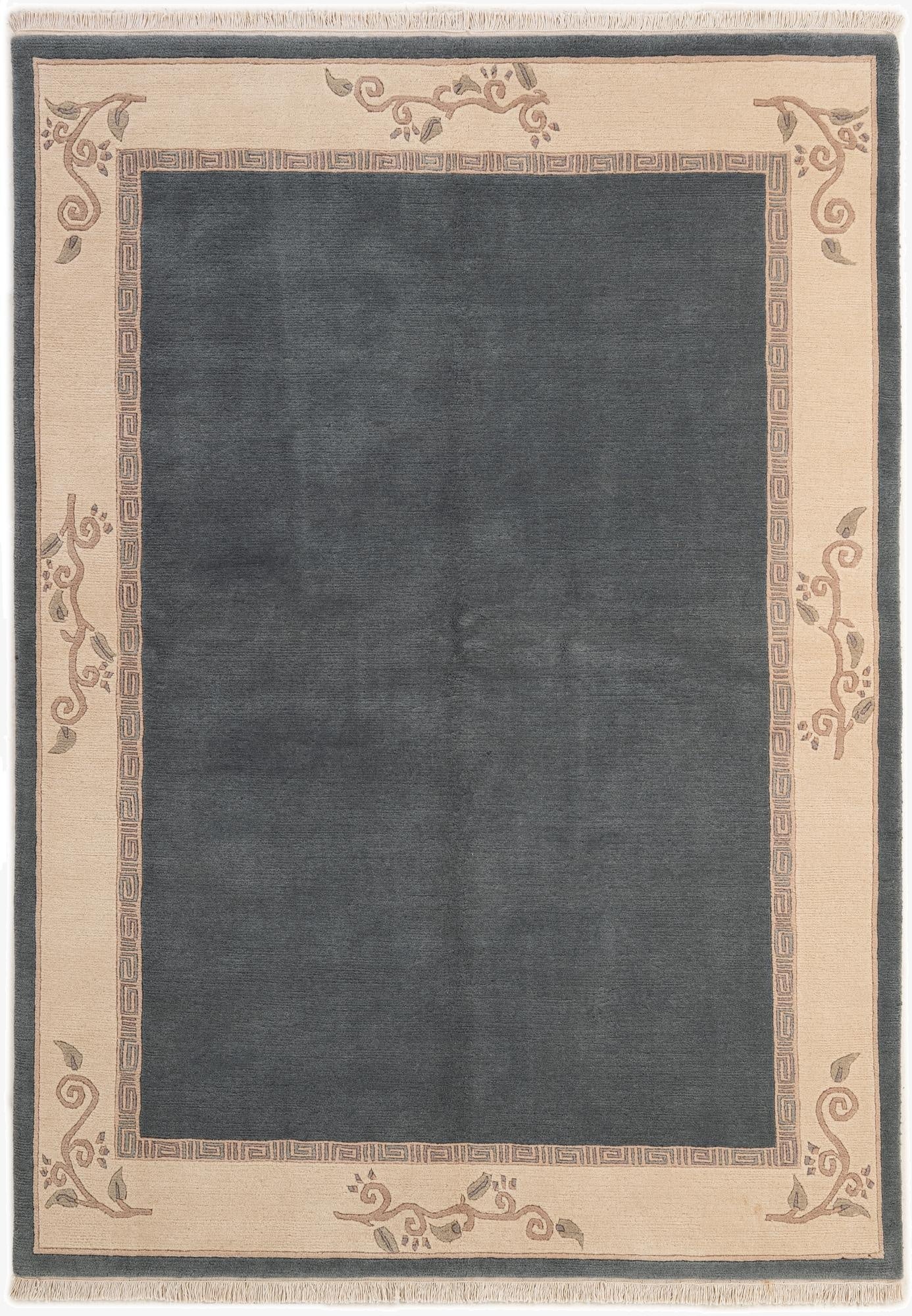 5' 7 x 7' 10  Hand Knotted Tibet Wool Rug