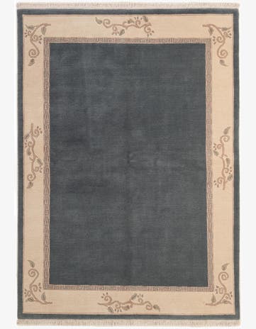 5' 7 x 7' 10 Hand Knotted Tibet Wool Rug