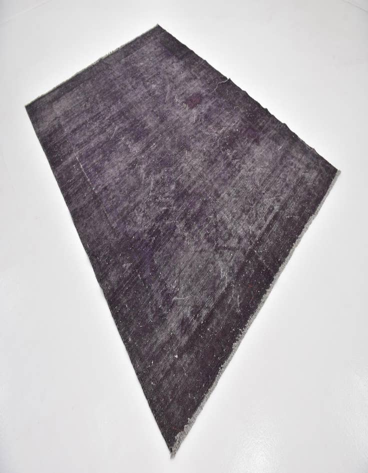 Detail image of 6' 4 x 9'  Hand Knotted Ultra Vintage Persian Wool Rug