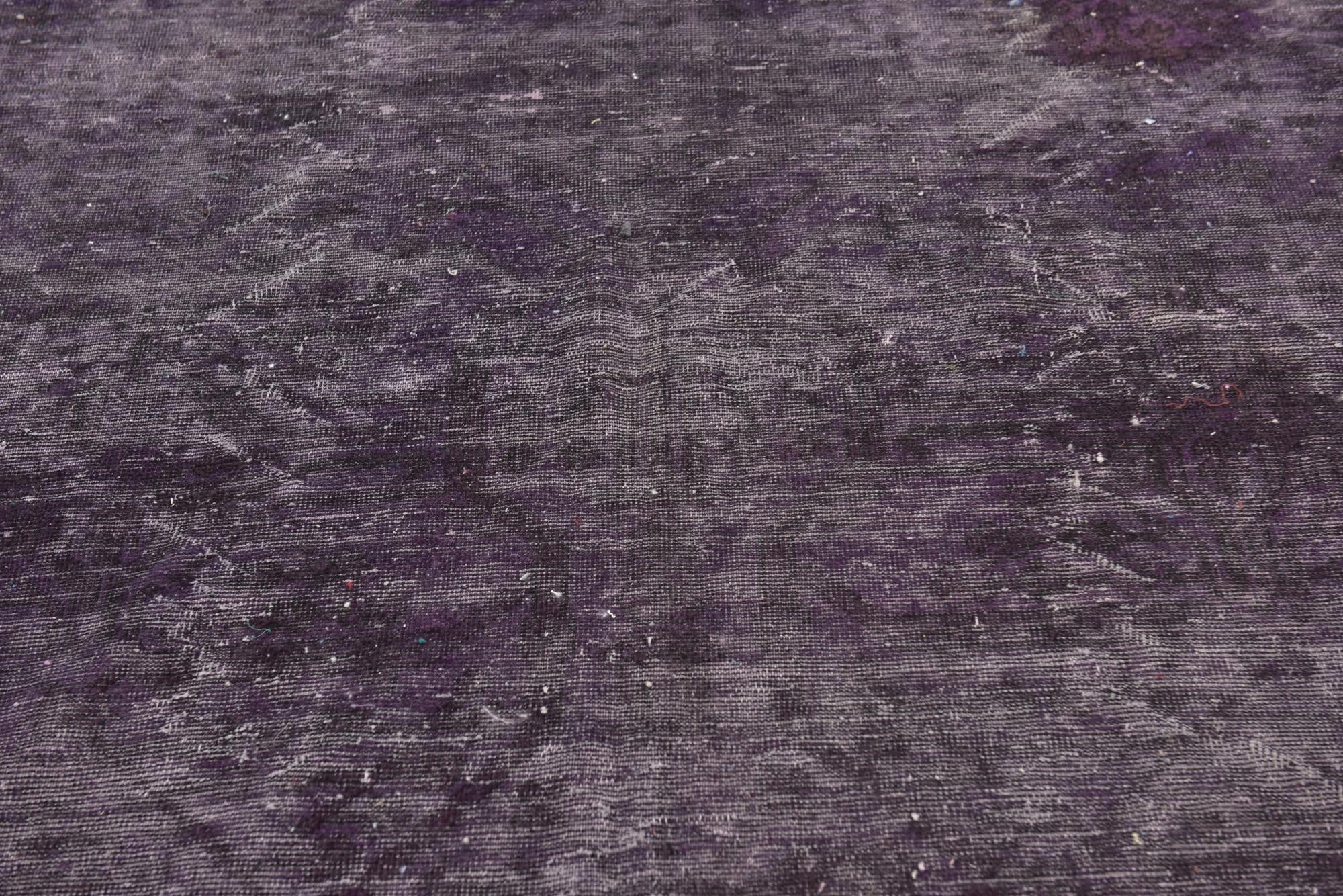 6' 4 x 9' Hand Knotted Ultra Vintage Persian Wool Rug