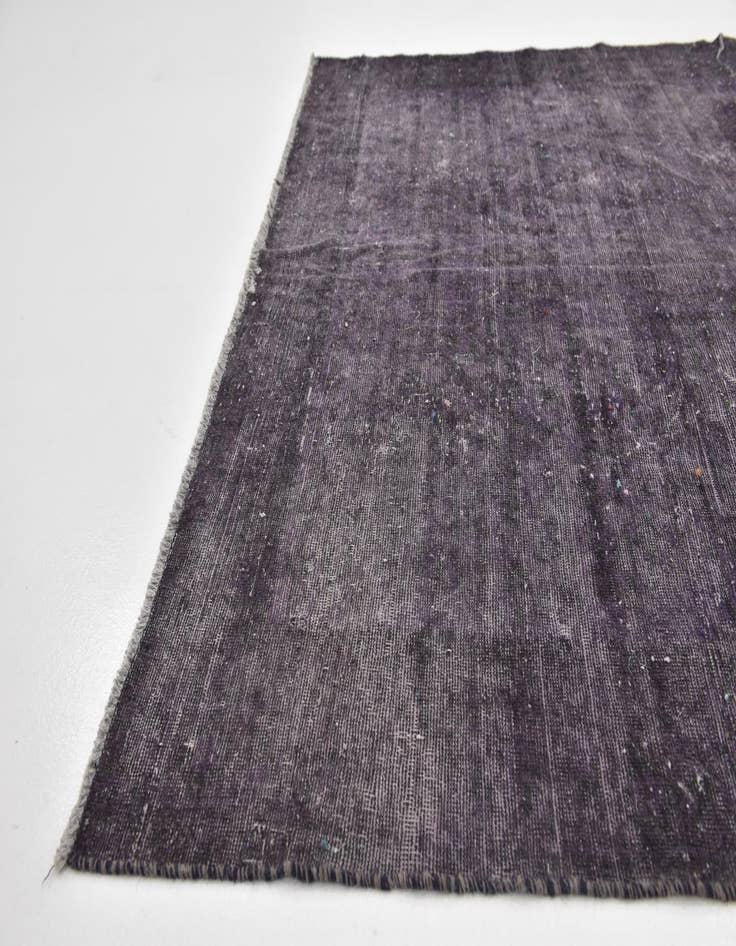 Detail image of 6' 4 x 9'  Hand Knotted Ultra Vintage Persian Wool Rug