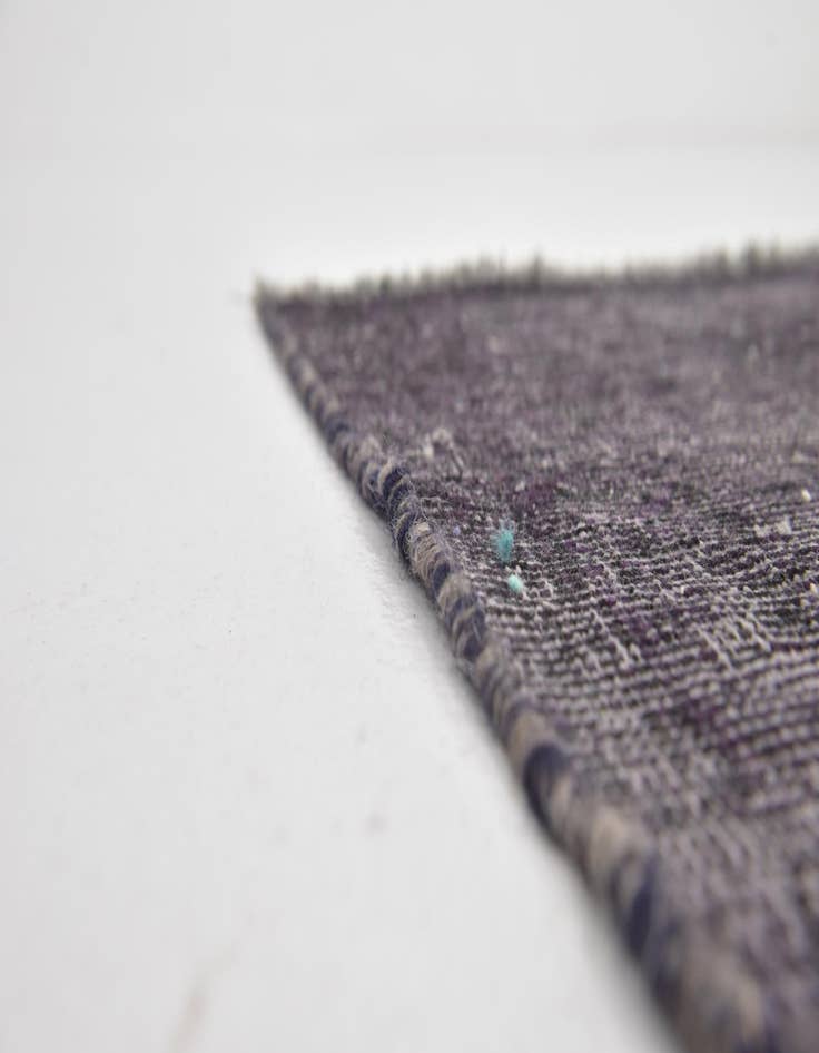 Detail image of 6' 4 x 9'  Hand Knotted Ultra Vintage Persian Wool Rug