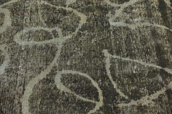 4' 5 x 6' 4 Hand Knotted Ultra Vintage Persian Wool Rug
