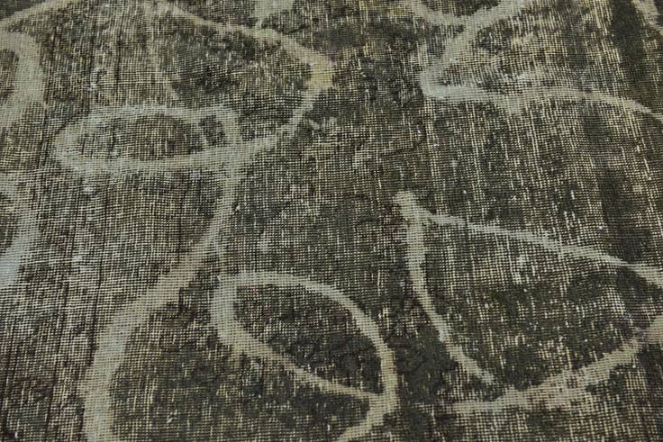 Detail image of 4' 5 x 6' 4 Hand Knotted Ultra Vintage Persian Wool Rug