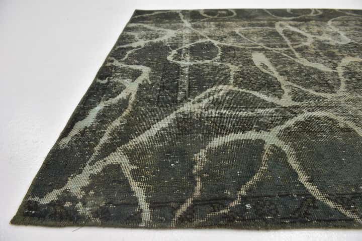 4' 5 x 6' 4 Hand Knotted Ultra Vintage Persian Wool Rug